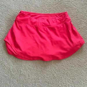 Pinkish tennis skort